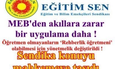 Öğretmen olmayanların dahi ‘Rehberlik öğretmeni’ yapılmasını amaçlayan yönetmelik yargıya taşındı!