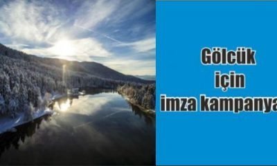 Gölcük için imza kampanyası