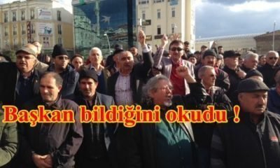 Başkan halkın tepkisini hiçe saydı