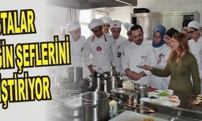 USTALAR GELECEĞİN ŞEFLERİNİ YETİŞTİRİYOR