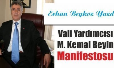 Vali Yardımcısı M. Kemal Beyin Manifestosu