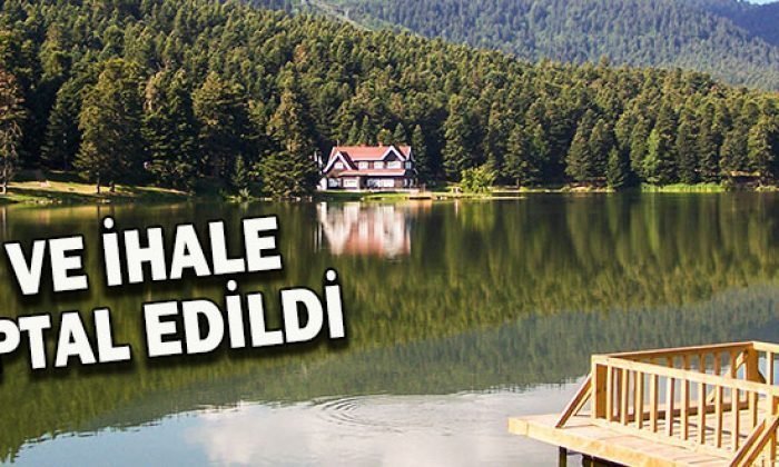 Gölcük ihalesi iptal edildi