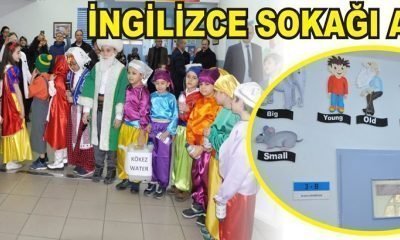 İngilizce Sokağı açıldı