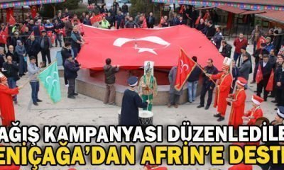 YENİÇAĞA’DAN ZEYTİN DALI HAREKÂTI’NA DESTEK