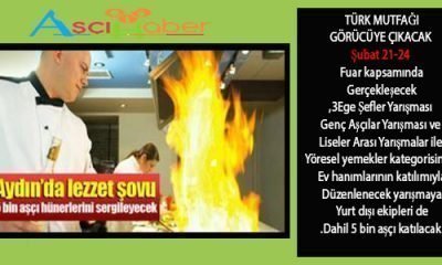 Kuşadası’nda 5 Bin Aşçı Lezzet Şovu Yapacak