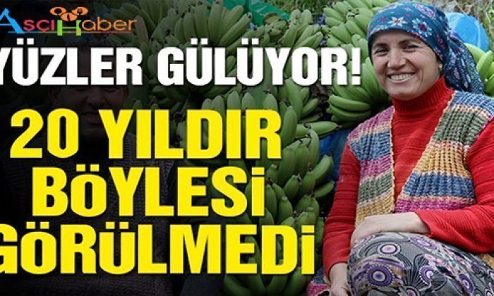 Muzda Rekor Fiyat Üreticinin Yüzünü Güldürdü