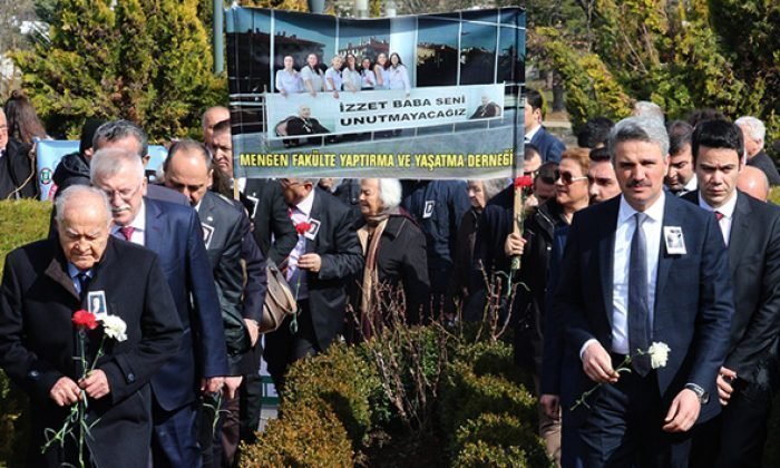 İZZET BABA MEZARI BAŞINDA ANILDI