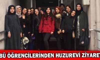 Öğrencilerden huzurevine ziyaret
