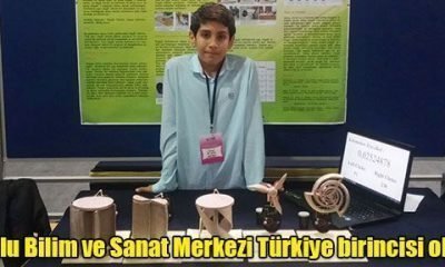 Bolu Bilim ve Sanat Merkezi Türkiye birincisi oldu