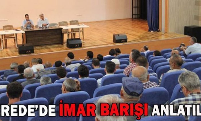 Gerede’de İmar Barışı anlatıldı