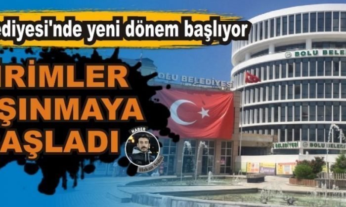 Bolu Belediyesi’nde yeni dönem başlıyor