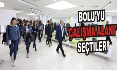 BOLU’YU ‘ÇALIŞMA ALANI’ SEÇTİLER
