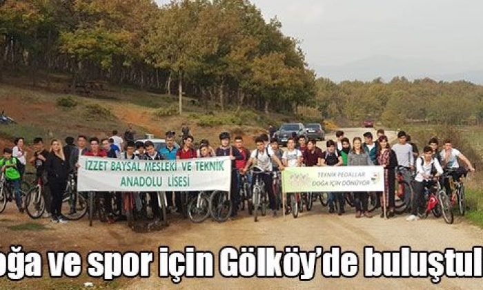 Doğa ve spor için Gölköy’de buluştular