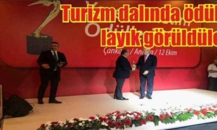 Turizm dalında ödüle layık görüldüler