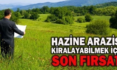 Çiftçilerin Hazine arazilerini kiralayabilmesi için son fırsat