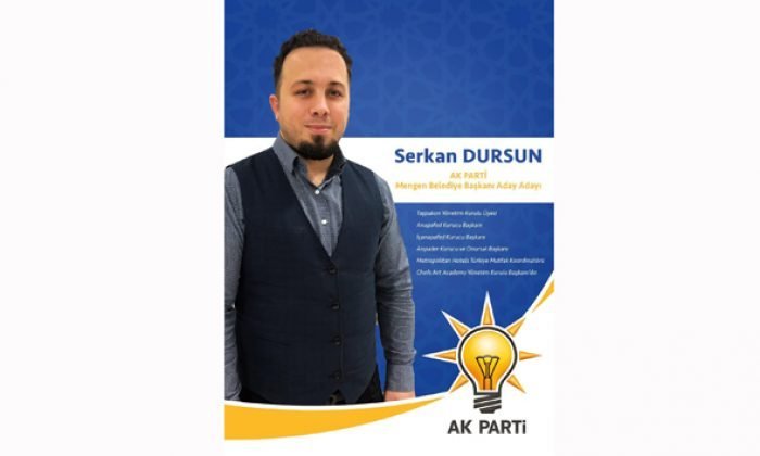Chef Serkan DURSUN AK Parti’den Aday Adayı