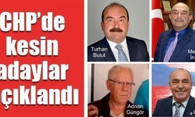 CHP’de kesin adaylar açıklandı