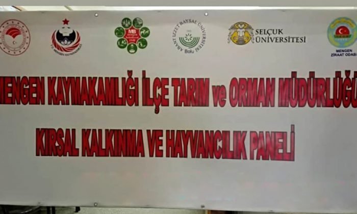 Aşçılar Diyarı Mengen’de Hayvancılık Paneli Gerçekleşti