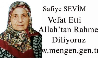 Safiye SEVİM Vefat Etti