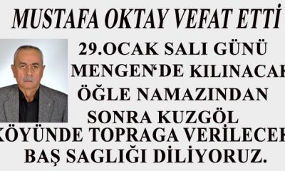 Emekli Öğretmen Mustafa OKTAY’ı Kaybettik
