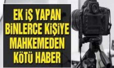 Ek iş yapanlara kötü haber