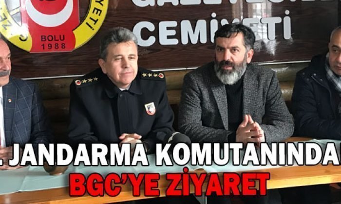 İL JANDARMA KOMUTANINDAN BGC’YE ZİYARET 