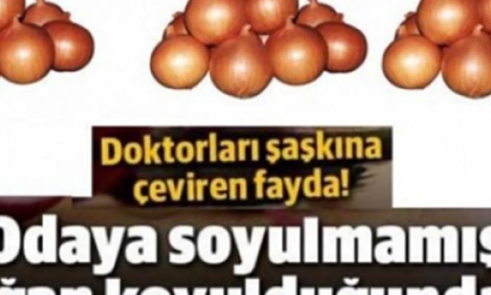 Oturma Odasına Soğan Koyunca, Doktorları Şaşkına Çeviren Fayda