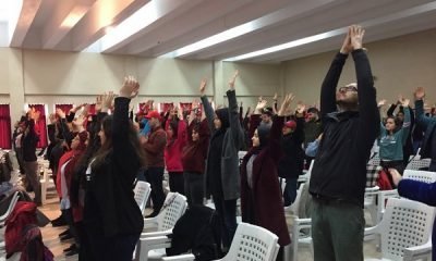 Ulusal Aşçılık Kampında Yoga Vakti