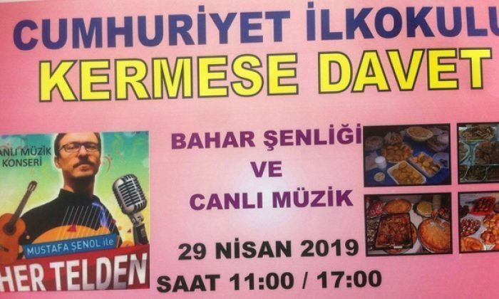 Cumhuriyet İlkokulundan Kermes’e Davet