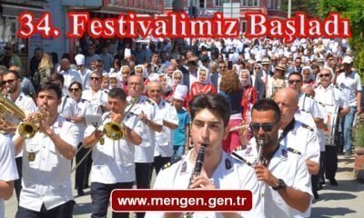 Uluslararası Mengen Aşçılık ve Turizm Festivalinin 34.’sünü Kutluyoruz