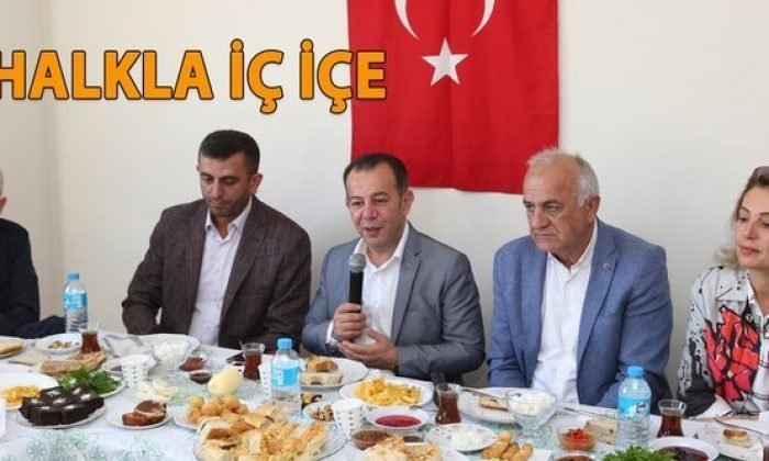 BAŞKAN ÖZCAN KARAKÖY MAHALLESİNDEYDİ