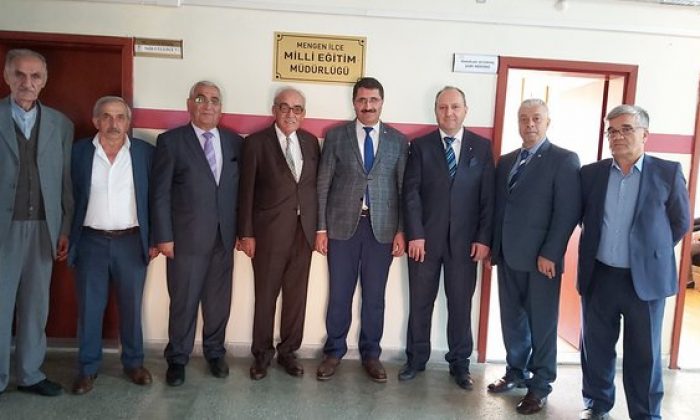 Mengen Dernekler Federasyonu Milli Eğitim Ziyaretinde