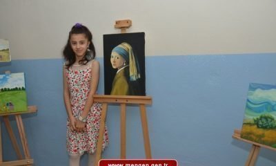 Dünya Çocuk Hakları Gününde Eserleri İzleyenleri Büyüledi
