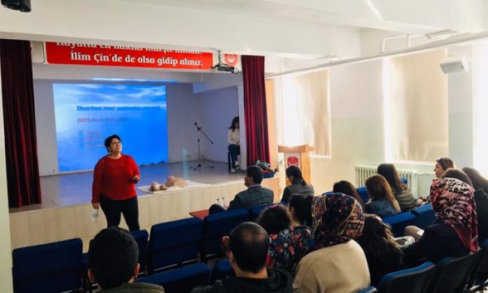 Milli Eğitim’e İlk Yardım Semineri Verildi