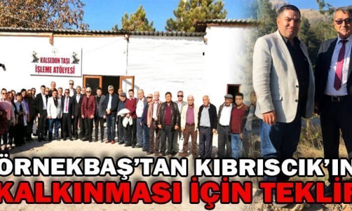 ÖRNEKBAŞ’TAN KIBRISCIK’IN KALKINMASI İÇİN TEKLİF