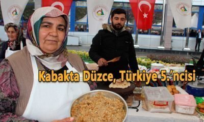 DÜZCE 2. KABAK VE KESTANE ŞENLİĞİ BAŞLADI