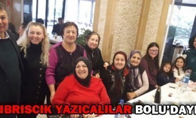 KIBRISCIK YAZICALILAR BOLU’DAYDI