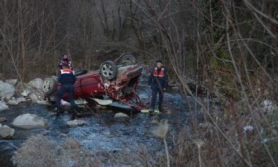 Mengen’de Trafik Kazası 1 Kişi Yaralandı