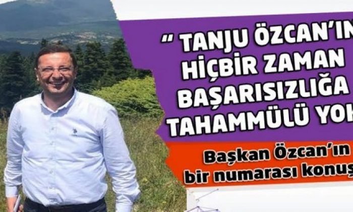 Başkan Özcan’ın Bir Numarası Konuştu