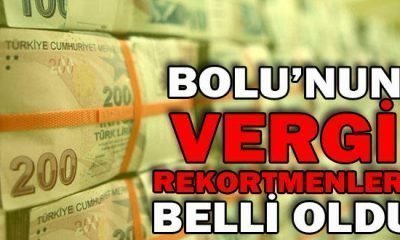 2018 YILI VERGİ REKORTMENLERİ AÇIKLANDI