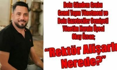 Rektör Alişarlı Nerede?