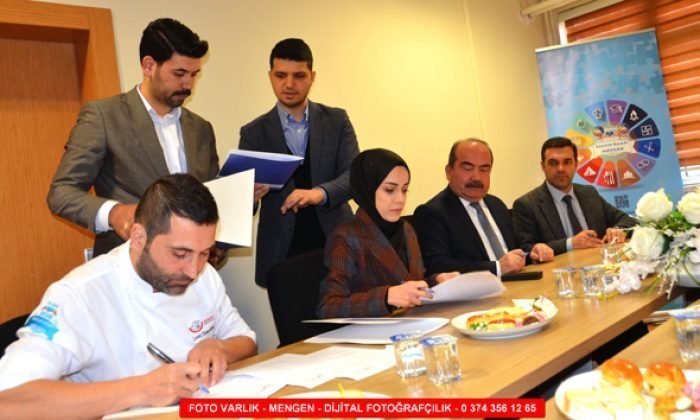 ULUSAL AŞÇILIK KAMPI PROTOKOLÜ MENGEN’DE İMZALANDI