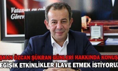 “DEĞİŞİK ETKİNLİKLER İLAVE ETMEK İSTİYORUZ”