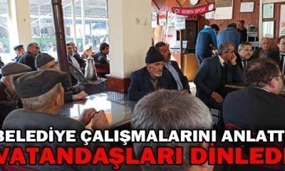 VATANDAŞLARLA BULUŞMA TOPLANTISINA KATILDI