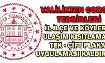 Bolu Valiliği Önemli Bazı Kararları Değiştirdi – Mengen de Dahil