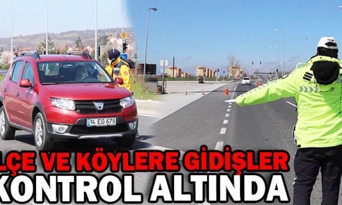 İL, İLÇE GİRİŞLERİNDE YOLCULARIN ATEŞİ ÖLÇÜLÜYOR