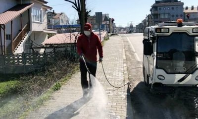 Mengen’de Dezenfekte Çalışmaları Devam Ediyor
