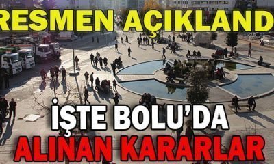 İLÇELER VE KÖYLER ARASI GİDİŞ GELİŞLER YASAKLANDI – MENGEN DE DAHİL