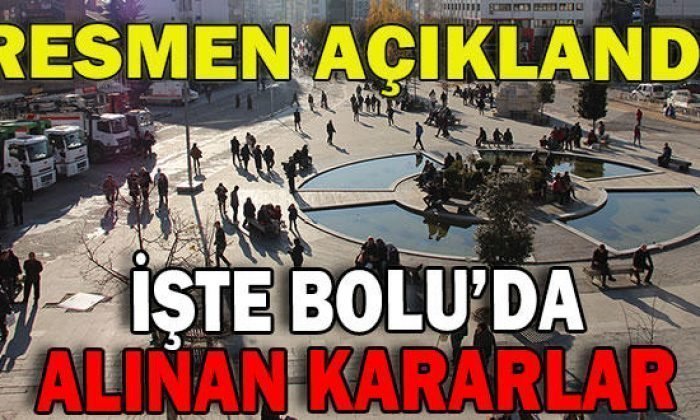 İLÇELER VE KÖYLER ARASI GİDİŞ GELİŞLER YASAKLANDI – MENGEN DE DAHİL