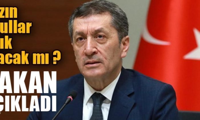 Yazın okullar açık olacak mı? Bakan Selçuk yanıtladı